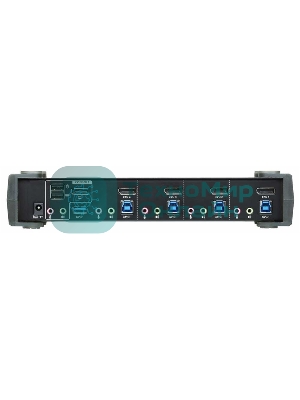 Переключатель KVM ATEN CS1924-AT-G USB DP 4PORT W/CAB