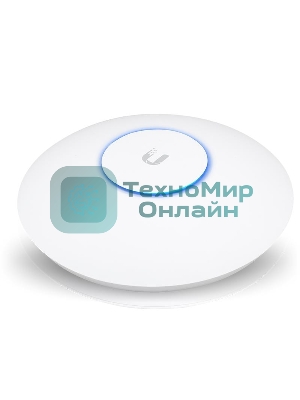 Сетевое оборудование UBIQUITI UAP-AC-HD Точка доступа 2.4+5 ГГц, ac Wave2, 4х4 MU-MIMO, 802.3at, 2х 1G Ethernet
