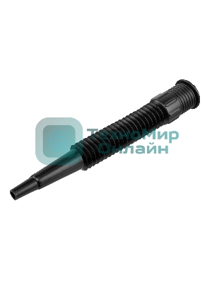 Воронка пластиковая Denzel 160 мм с металлическим ситом и гибким наконечником