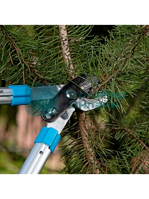 Сучкорез прямого реза, 560-735 мм, телескопические алюминиевые рукоятки, LUXE Palisad