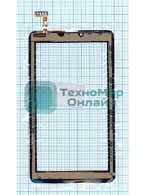 Сенсорное стекло (тачскрин) DEXP Ursus S270 3G, черное