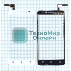 Сенсорное стекло (тачскрин) для Lenovo A606 белое