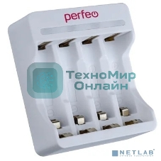 Зарядное устройство Perfeo PF_B4029 PF-UN-410 Ni-MH/CD, 5V, 4 слота, AA/AAA т
