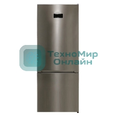 Холодильник Sharp SJ492IHXI42R стальной двухкамерный 333/128л морозилка снизу, No Frost