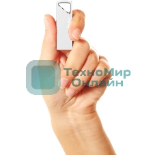 Флешка USB Netac U326 (NT03U326N-016G-20PN), 16Gb, USB 2.0, R/W 50/15, серебристый