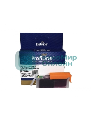 Картридж струйный ProfiLine PL-CLI-471 XLM для принтеров Canon PIXMA MG5740/MG6840/MG7740/TS5040/TS6040/TS8040/TS9040 с чернилами Magenta