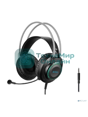 Гарнитура A4Tech Fstyler FH200i серый, проводная