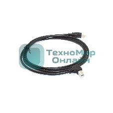 Кабель USB 2.0 на USB-B угол влево 1,5 м