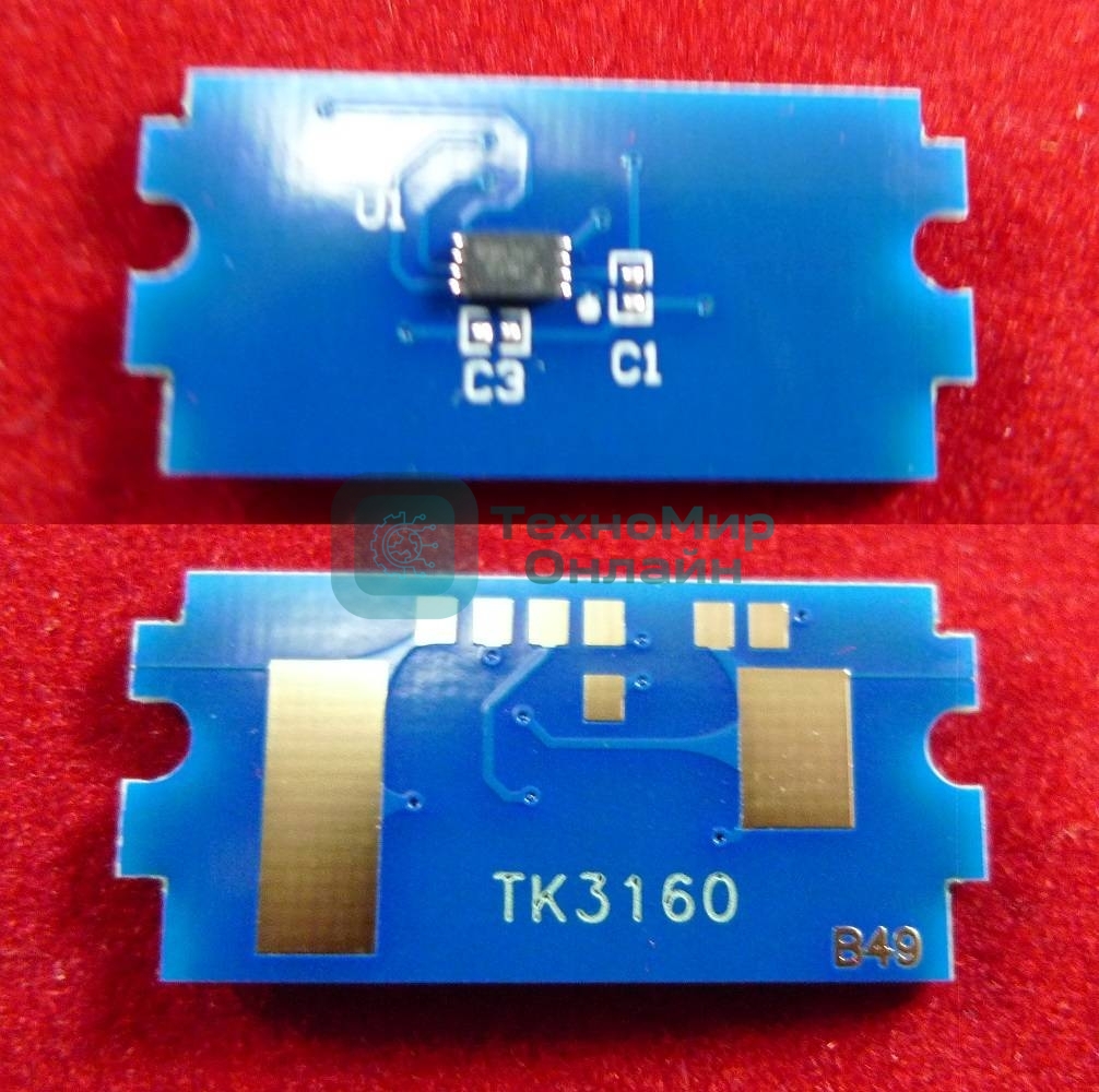 Чип для Kyocera Ecosys P3055dn/P3060dn/P3050dn/P3045dn (TK3160) 12.5K (ELP, Китай)
