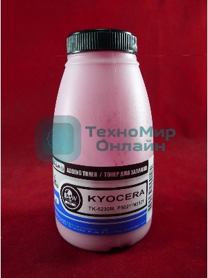 Тонер для Kyocera TK-5230M, P5021/M5521 Magenta (фл. 35г) 2.2K B&W Premium фас. Россия
