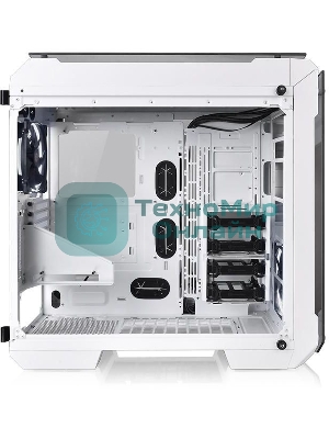 Компьютерный корпус Thermaltake View 71 TG Snow CA-1I7-00F6WN-00 White/Win/SPCC/Tempered Glass*4/Color Box/Riing 140мм White Fan*2