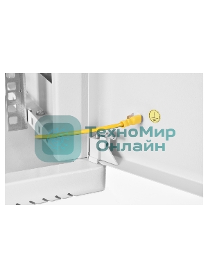 Шкаф телеком. настенный разборный 12U (600х650), съемные стенки, дверь металл (ШРН-М-12.650.1) (1 коробка)