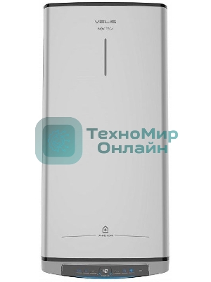 Водонагреватель Ariston Velis Lux Inox PW ABSE WIFI 50, 2.5 кВт, 50л, электрический настенный/серый