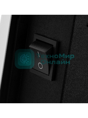 Конвектор электрический гибридный Denzel HybridX-1000 белый, 1000 Вт, 20 м2, термостат, дисплей