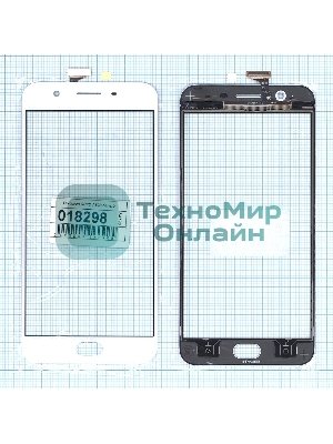 Сенсорное стекло (тачскрин) для OPPO A59S, белое