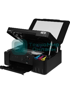 МФУ струйное Canon PIXMA G3430 (5989C009), A4, цветное, печ. 11 стр/мин. (ч/б) 6 стр/мин. (цвет), скан. до 3.16 стр/мин., 4800 x 1200 dpi (печать) 600x1200dpi (скан.), USB, Wi-Fi, Air Print, Mopria