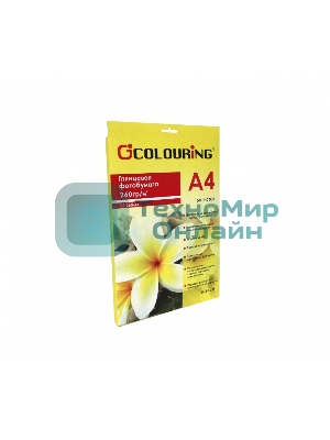 Фотобумага CG-БГ-260-А4-50 глянцевая, 260 г/м2, А4, 50 листов, 5760 dpi (*)