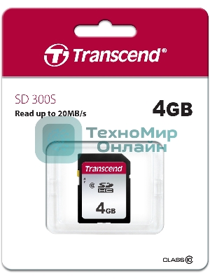 Флеш карта Transcend 4Gb SDHC Class 10 UHS-I U1 R95, W45Mb/s