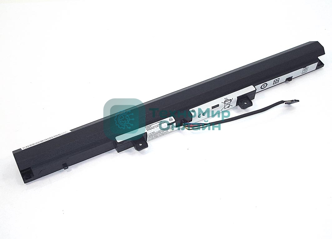 Аккумуляторная батарея для ноутбука Lenovo V310-14ISK (L15L4A02) 14.4V 2200mAh OEM черный