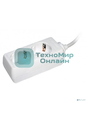 Удлинитель 2х3 м с заземл. 16А IP20 У02 2P+PE IEK WYP10-16-02-03-Z-N