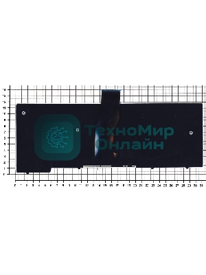 Клавиатура для ноутбука HP Elitebook 6930 6930p черная без Track Point
