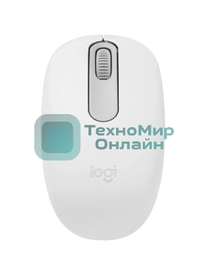 Мышь беспроводная Logitech M196 белый, 1000 dpi, Bluetooth, кнопки - 3