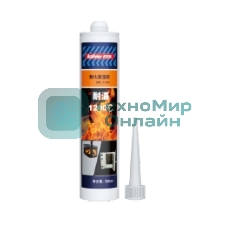 Огнеупорный однокомпонентный герметик Kafuter K-5800 300 мл