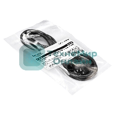 Кабель питания ExeGate Power EC-1,8P (C13 угловой->C14, VDE-250V-3*0.75мм2, медь, черный, 10A, 1.8м)