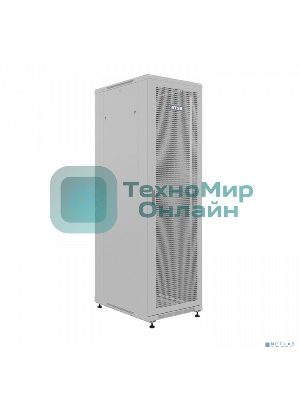 Шкаф серверный NTSS Премиум (NTSS-R22U6080PD) напольный 22U 600x800 мм пер. дв. перфор. металл 900 кг серый 710 мм 54 кг 1102 мм IP20 сталь
