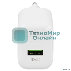 Сетевое зарядное устройство BOROFONE (6941991113789) BAS42A 1USB 3.0A QC3.0 18W белый