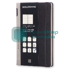 Блокнот Moleskine PROFESSIONAL PROPFNT3HBK Large 130х210 мм, 240 страниц, твердая обложка, фиксирующая резинка, черный