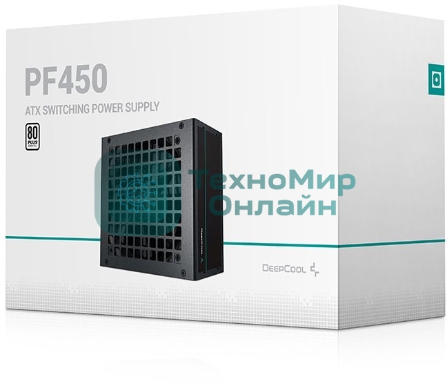 Блок питания Deepcool/GamerStorm PF450, 450Вт, 80 PLUS, 120мм, черный