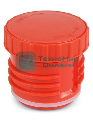 Термос Starwind 10-1000 1 л. серебристый/красный, картонная коробка