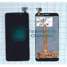 Дисплей для Alcatel One Touch Idol S 6035R черный