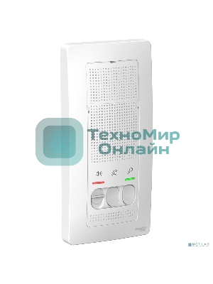 Устройство переговорное (Домофон) BLANCA настен. монтаж 4.5В бел. SchE BLNDA000011