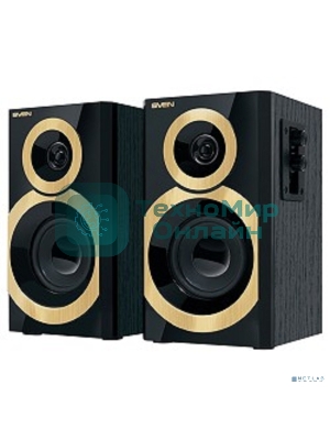 Акустическая система SVEN SPS-619 GOLD акустическая система 2.0, мощность 2х10 Вт(RMS)
