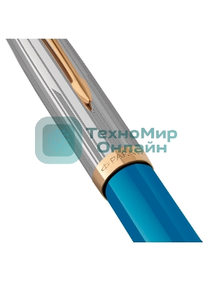 Ручка шариковая Parker 51 Premium (CW2169080) Turquoise GT, M, черные чернила, подарочная коробка
