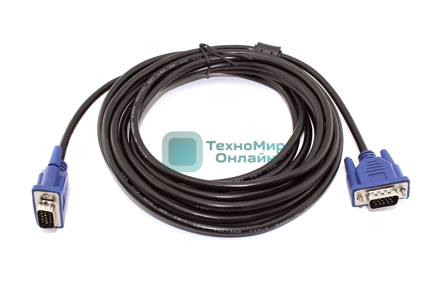 Кабель VGA 5.0 м папа-папа