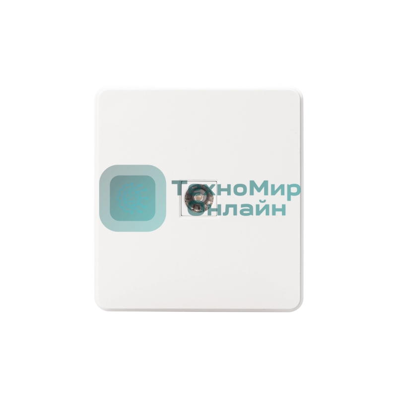 Розетка телевизионная Kranz ROUND TV с/у перламутр