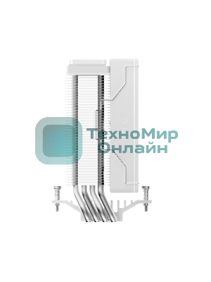 Кулер для процессора Ocypus Delta A40 SE WH ARGB, 120мм ARGB FAN, Top ARGB Panel, 4 HEAT PIPES, 4-PIN PWM, 800-1800 RPM, 31DBA, HYDRO BEARING, LGA115X/1200/1700/18XX, AM4/AM5
