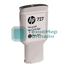 Картридж струйный HP 727 C1Q12A черный матовый, 300мл, для Designjet T920/T1500/T2500
