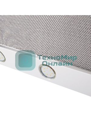 Вытяжка встраиваемая Maunfeld Ouse Touch Glass 60 белый, 60 см, 750 куб. м/ч, 48 дБ