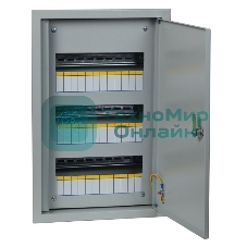 Щит распред. встраиваемый PROxima ЩРВ-36 (520х340х120) IP31