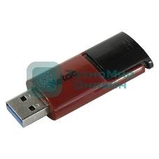 Флешка USB Netac U182 NT03U182N-256G-30RE, USB 3.0 256Gb, retail version, черный/красный