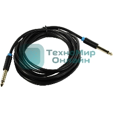Кабель Vention аудио Jack 6,35 мм M/6.35 M - 3 м