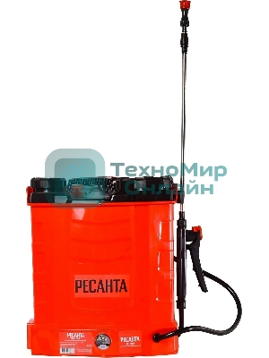 Опрыскиватель Ресанта SP-12СК аккум. ранц. 12л красный/черный (70/13/40)