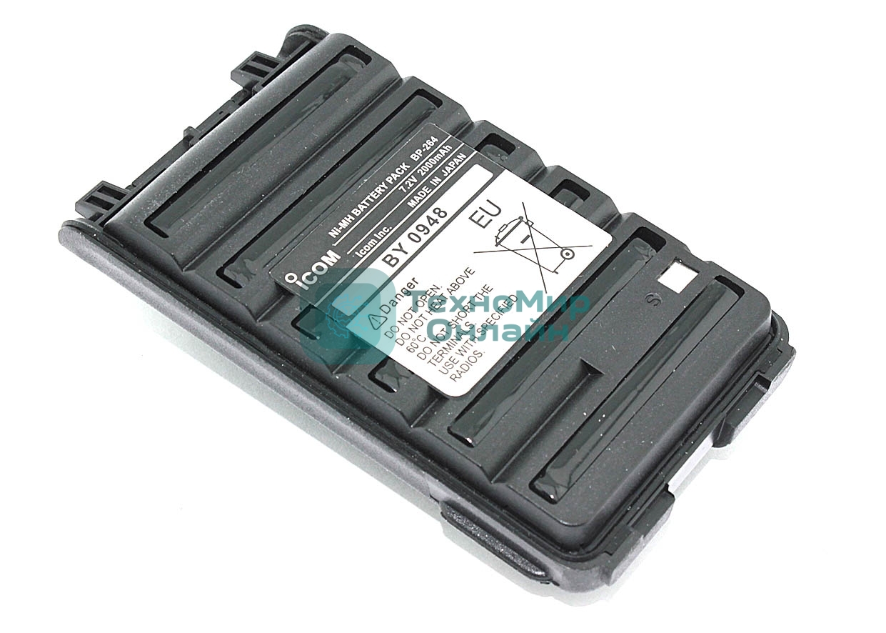 Аккумулятор для Icom IC-F3001, IC-F4001, IC-F3003, IC-F4003 (BP-264,BP264) 2000mAh 7.2V Ni-Mh
