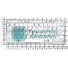 Клавиатура для ноутбука Lenovo IdeaPad U160 белая