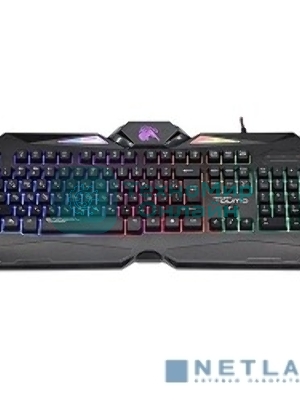 Клавиатура Qumo Dragon War Spirit проводная, USB Type-A, чёрный