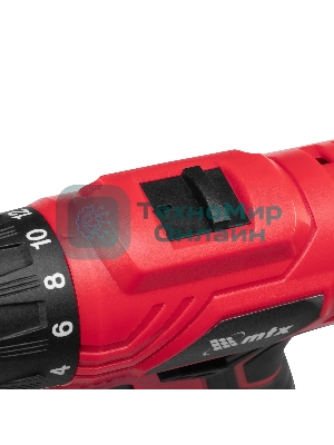 Дрель-шуруповерт аккумуляторная MTX MCDL-12-02, Аккумуляторная, 12В, 2 АКБ, Кейс